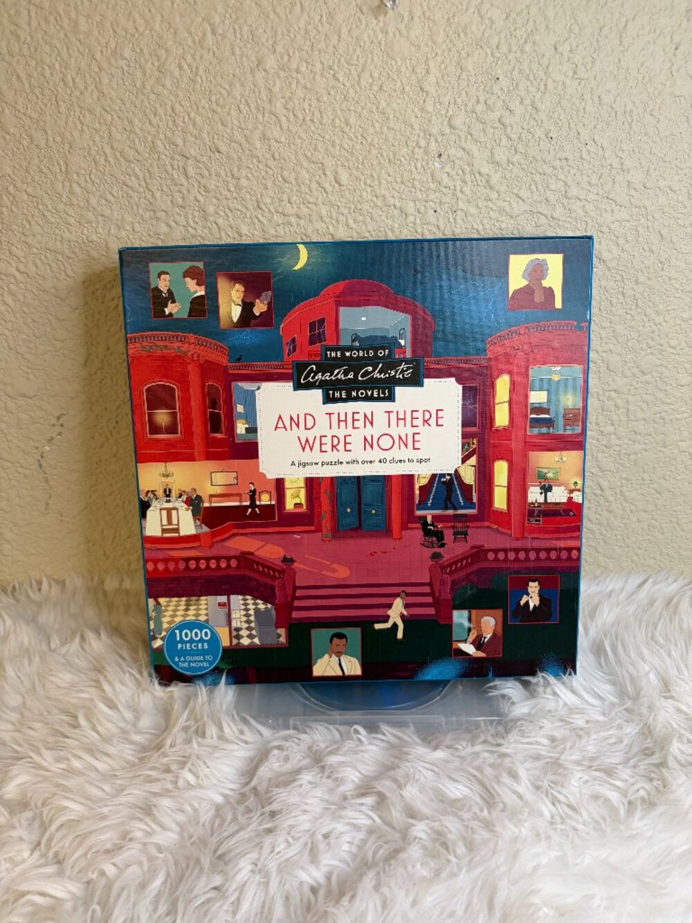 Agatha Christie And Then There Were None 1000 Piece Mystery Jigsaw Puzzle NWT